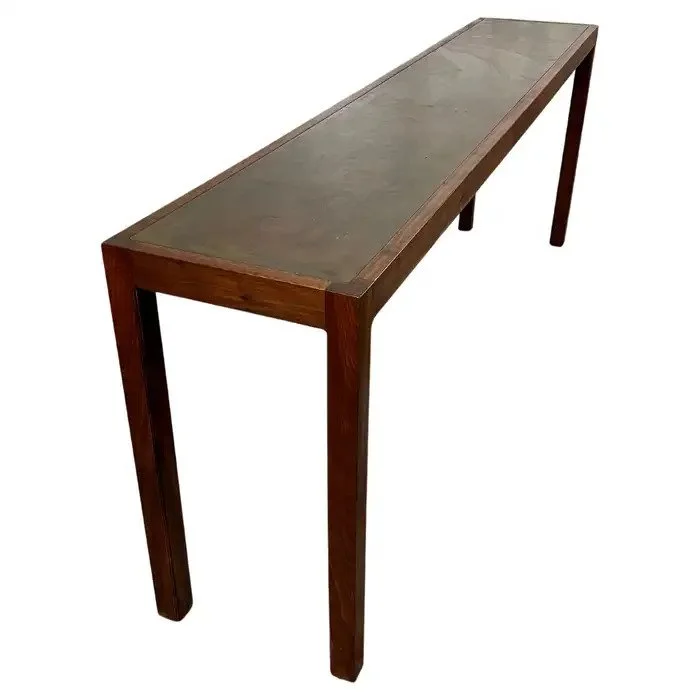 Acid Etched Copper Top Console by Harry Lunstead — Kubisak Modern